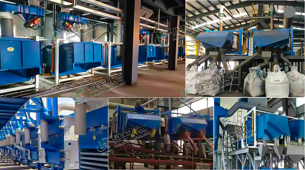 方形搖擺篩客戶現場